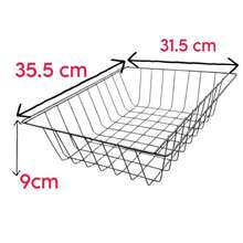 Tabletop Water Dispenser Stand With Fruit Baskets 40x40 - Grey - View 8