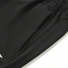 Quần jogger nữ LI-NING thấm hút mồ hôi, thoáng khí, thích hợp mặc thường ngày và tập thể dục AYKW280-1 - màu đen - Xem 8