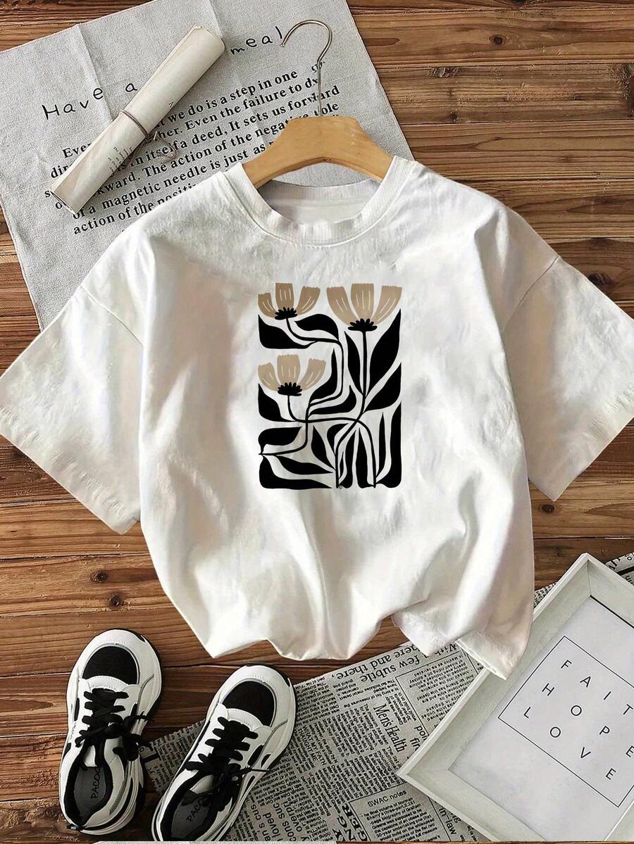 Women T-Shirts - White - View 1