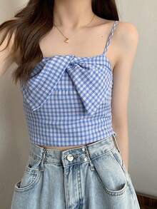 Women Tank Tops & Camis - Sky Blue Camisole - View 1