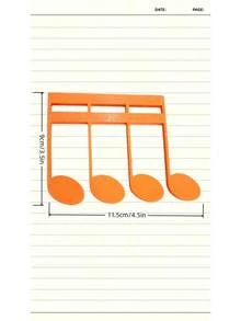 Music Score Clip, Music Sheet Clip, Piano Printed Clip - Multicolor - View 11