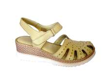 Flex Pies Women Wedges & Flatform - Olive Green - View 4
