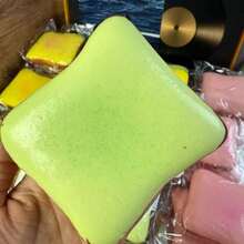 1pc Large Toast Bread Butter, Strawberry Toast King Slow Rebound 14+ Adult Toy Office Stress Relief Toy Anxiety Relief, Creative Small Gift - Burnt Orange - View 14