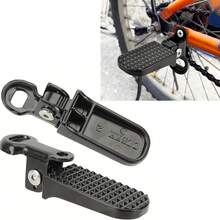 Mini Foldable Bicycle Pedal, Aluminum Alloy Wide Pedal, Suitable For Electric Bike, Mountain Bike, City Commute - Multicolor - View 1
