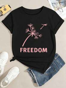 Women T-Shirts - Black - View 2