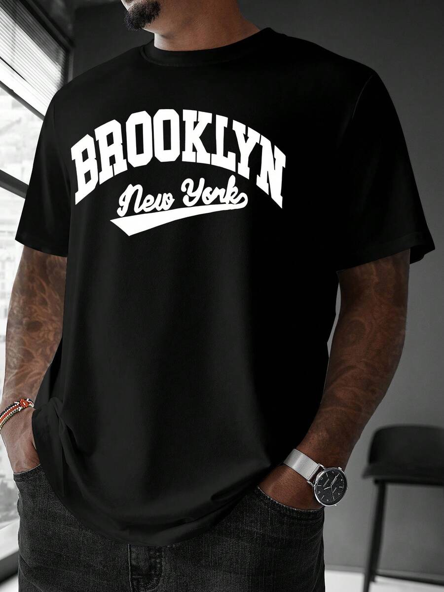 Men T-Shirts - Black - View 1