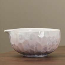 1pc 480ml Crystalline Glaze Kiln-Fired Matcha Bowl, Middle Eastern Style Matcha Bowl Set With Matcha Bowl (With Spout). It Is The Perfect Choice For The Matcha Tea Ceremony, And An Ideal Gift For Ramadan, Birthdays, Festivals, And Back-To-School Season. - Crystalline Glaze - View 10