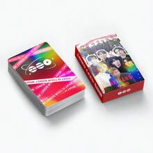 60張 BT5 <ARIRANG> 專輯周邊卡，包含所有成員的團體照與個人造型照，J-H0pe、V，具有全息雷射效果的粉絲收藏周邊，適合收藏 - 黑色 - 查看 6