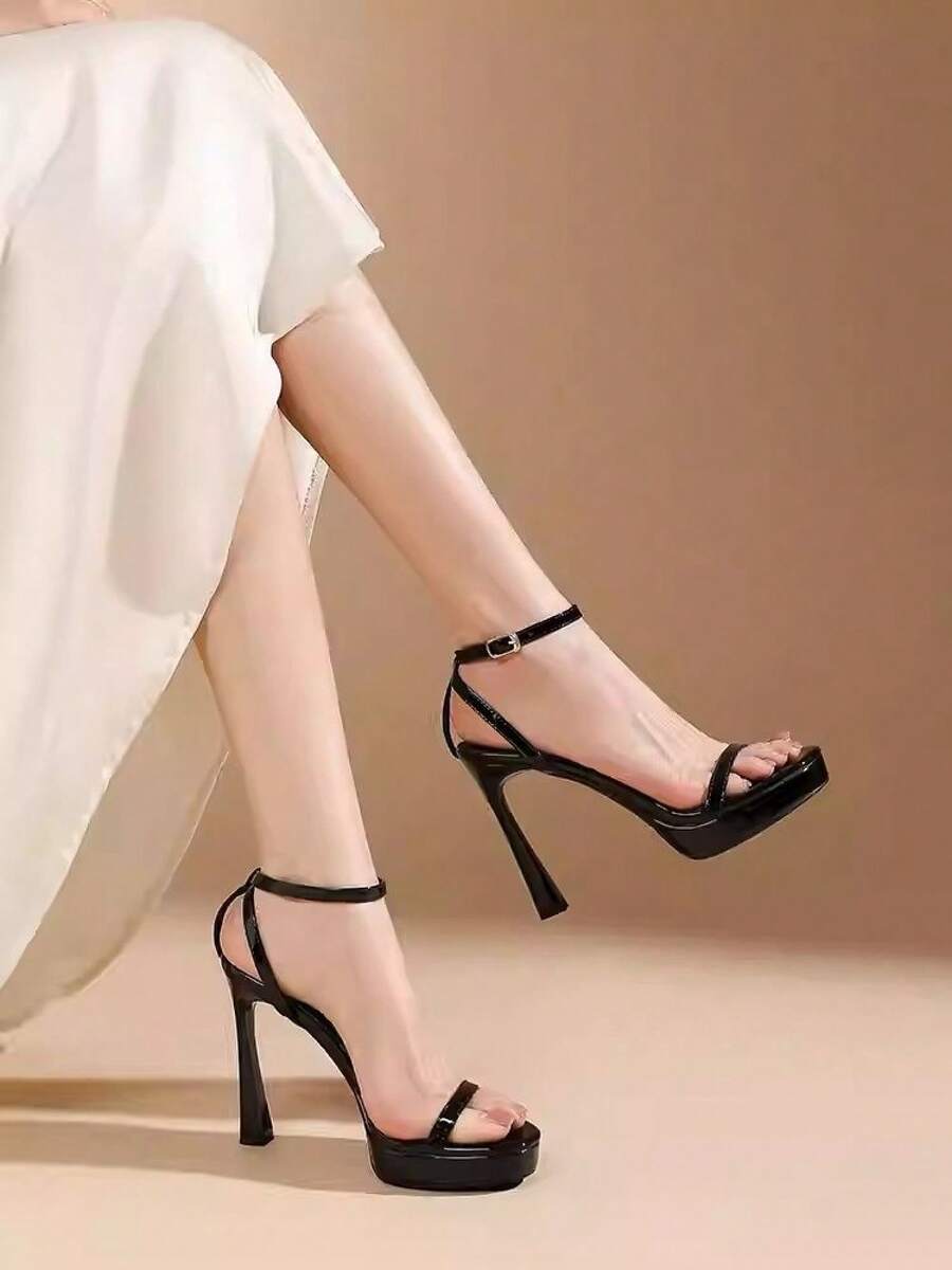 Women Pumps - Apricot Color, 10cm [Upgraded Version] - View 1