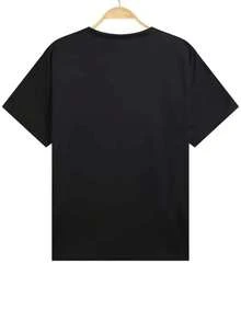 Camiseta de estilo casual para mujer a la moda, diseño con retrato y firma de Jill Scott, ideal para uso diario y para amantes de la música, regalo perfecto. - Negro - Ver 2