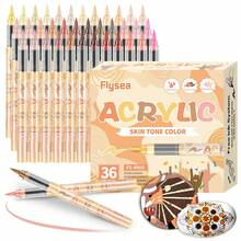 Flysea 72/48/36/24/12 Colors Multi-Color Acrylic Marker Pens, Paint Marker Pens, Drawing Pens, Acrylic Paint Marker Pens, Back To School, First Day Of School - Multicolor - View 14