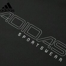 Adidas Áo thun dài tay thể thao nam dáng ôm, nhanh khô, kiểu dáng thường ngày mới. - màu đen - Xem 8