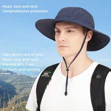 Outfly Wide Brim Bucket Hat, Cool Breathable Quick-Dry Fabric, Suitable For Outdoor Sports, Travel, Vacation, Fishing, Daily Wear And Leisure - Multicolor - View 4