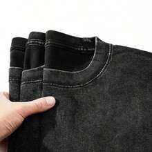Camiseta Vintage para Hombre de Kamado  de : The Train of the Infinity Arc, Tejido Grueso Lavado, Estilo Anime Clásico, Agradable al Tacto, Cómoda, Versátil para Uso Diario, Corte Holgado, Estilo para Parejas - Negro - Ver 5
