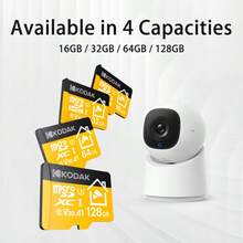 Kodak 32GB TF 記憶卡 256G 128GB 64GB 32GB Class A1-10 UHS-1 閃存卡 Micro SD 卡 適用於家用監控 - 查看 6