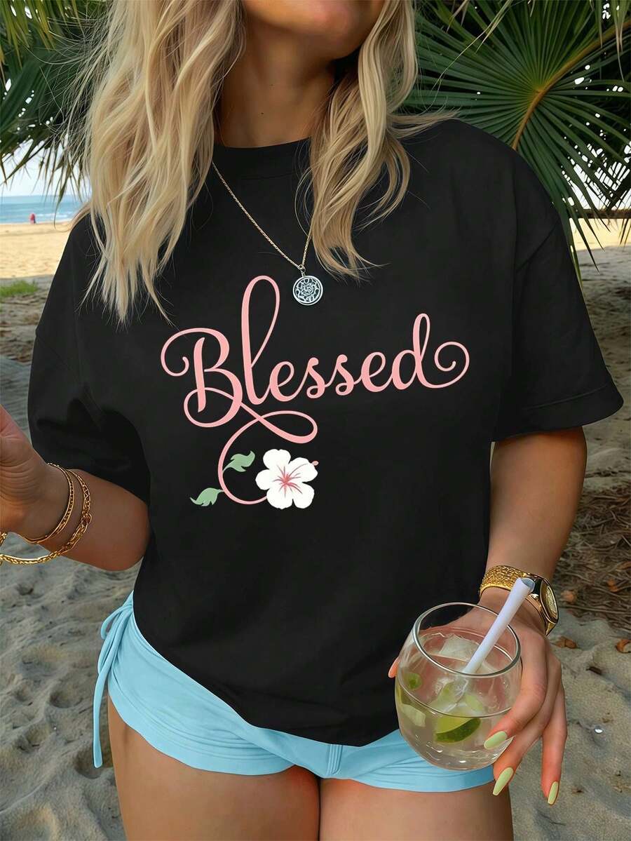 Women T-Shirts - Black - View 1