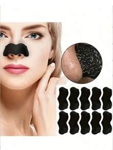 CIOV 200 Bamboo Charcoal Nasal Strips, Blackhead Remover, Minimizes Pores, Suitable For All Skin Types (For Wet Use) - 10 件/ - 查看 12