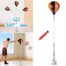 Boxing Bag Height Adjustable Punching Reflex Ball Set For  Adults - 1 Set - View 6