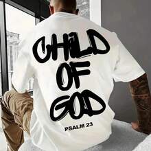 100% High-Quality Cotton Men's Printed T-Shirt, Casual Short-Sleeve Tee, Ideal For Outdoor Activities T-Shirt LU - 白色 - 查看 10