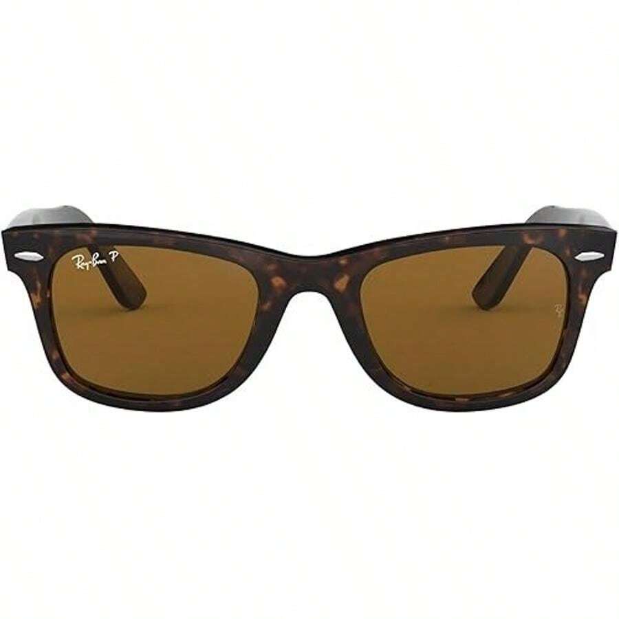 Ray-Ban RB2140 902/57 50 Original Wayfarer Tortoise Brown Polarized NEW W/ Tags - Color default - View 1