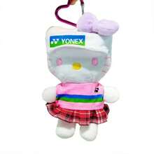 SANRIO 1件可愛卡通運動裝 Katie Cat 毛絨娃娃包掛飾，生日禮物、紀念品、情人節禮物 - 彩色 - 查看 9