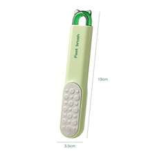 Double-Sided Stainless Steel Foot File, Foot Callus Remover And Foot Cleaning Brush, Professional Pedicure Tool For Dry And Wet Feet, Fast Hard Skin And Dead Skin Remover, With Non-Slip Grip - Multicolor - View 9