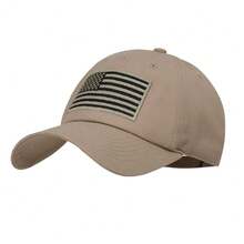 Polo de golf , Gorra de golf, Gorra de golf, Gorra de golf, Para hombre, Para mujer, Gorra con visera, Sombrero de sol para mujer, Gorra de béisbol de algodón con visera tipo duckbill LA, Sombrero , Gorra de béisbol bordada con la bandera americana, Unisex, Comercio exterior, Estilo moderno 2026 - Gris pizarra - Ver 4