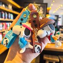 SNOOPY 1pc  Keychain Pendant, Cute Bag Charm Accessory, Perfect Small Gift For Fans, Family And Friends, Top Choice Gift For Girlfriend/Couple, Summer Vibe Daily Matching Accessory [Random Style] - Multicolor - View 4