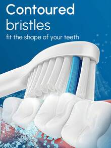 4/12/20 pièces Têtes de brosse de rechange compatibles avec la brosse à dents électrique Phi-Lips Sonicare, Têtes de brosse à dents professionnelles de rechange compatibles avec les brosses à dents électriques Phi-Llips Sonicare séries 1100 2100 4100 5100 5300 5900 6100 6500 7300 9500 - Voir 7