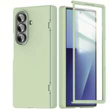 Case Designed For Samsung Galaxy Z Fold 7, With Built-In Screen Protector And Full Hard PC Cover For Greater Shock Resistance. - 黑暗的 - 查看 10