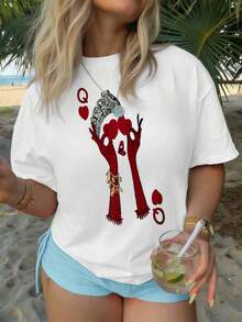 Women T-Shirts - White - View 1