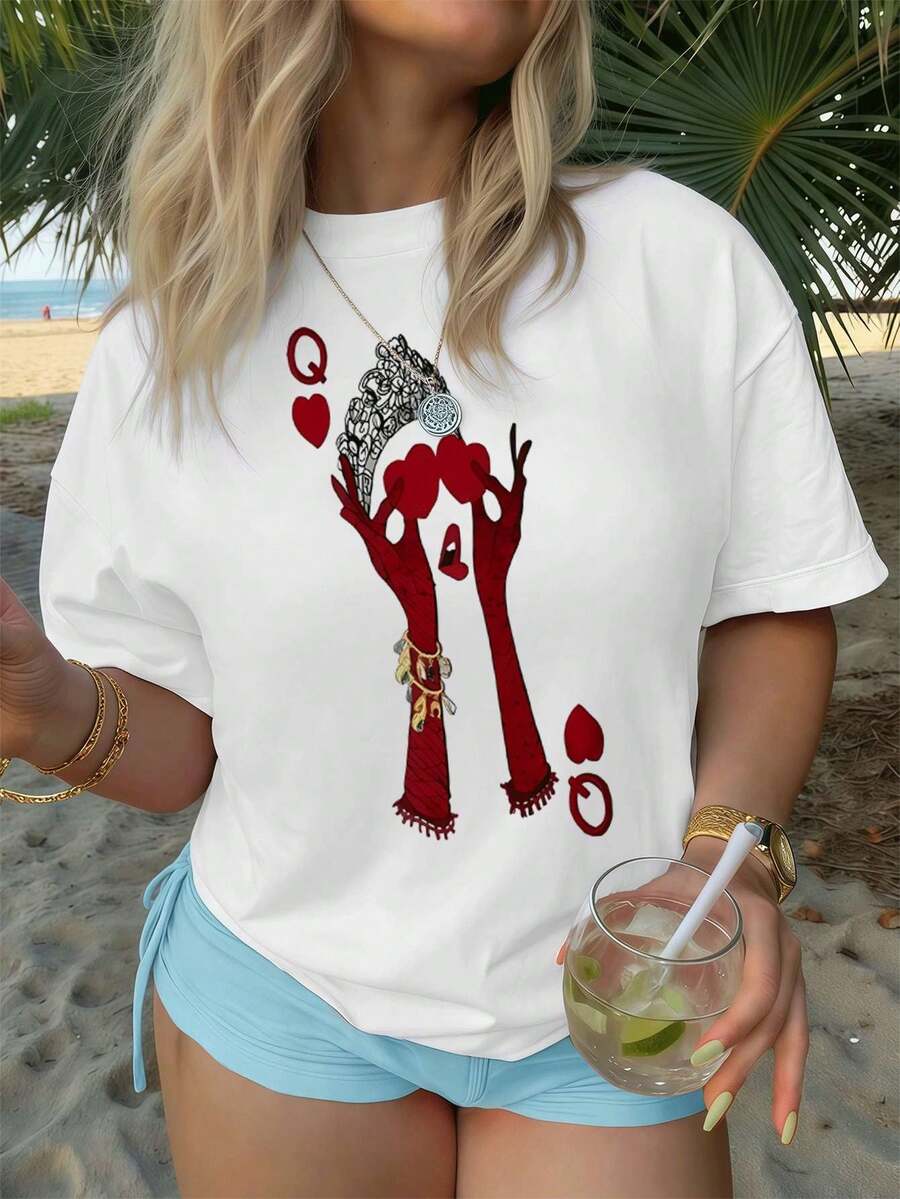 Women T-Shirts - White - View 1