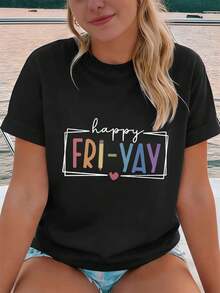 Kvinnor T-shirts - Svart - Visa 1