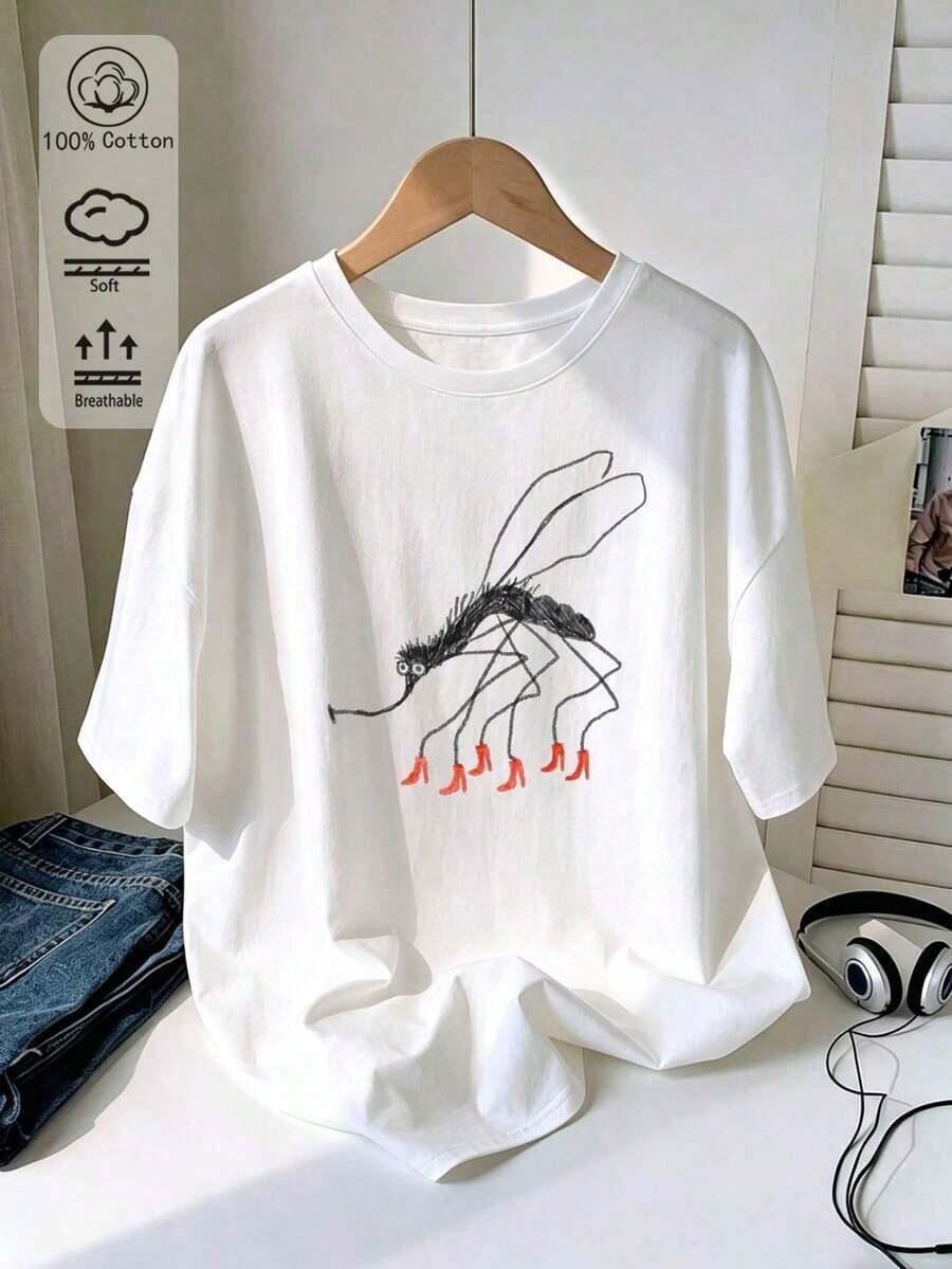 Women T-Shirts - White 4 - View 1