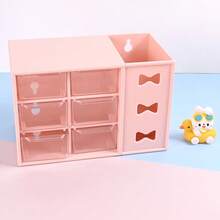 6/8/9 Compartment Transparent Drawer Storage Box, Wall-Mounted Desktop Organizer Rack, Suitable For Jewelry, Stationery, DIY Painting, DIY Crafts And Accessories Storage - / - View 15