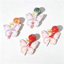 50pcs/Pack Candy Butterfly Theme Party Favors & Decorations, Cartoon Lollipop, Candy Decoration Cards, Suitable For Any Holiday & Occasion - View 6