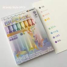 9/18 buah Pulpen Akrilik yang Dapat Ditarik dengan Tinta Transparan, Ujung CS 0,7mm, Pulpen Gel Warna-warni, Desain Tinta Transparan, Sempurna untuk Menggambar, Mencoret-coret, Dekorasi Jurnal, Kerajinan Tangan, Menandai Catatan, Melukis Seni, Kembali ke Sekolah - Pulpen Gel - View 11