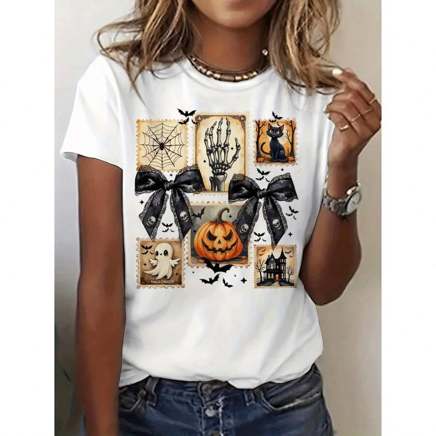 Kvinnor T-shirts - Vitt - Visa 1