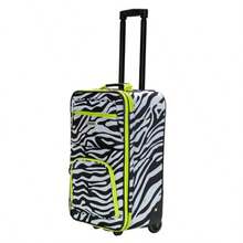 Suitcases - Lima Lime Zebra - View 2