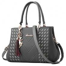 ALARION Womens Purses And Handbags Shoulder Bag Ladies Designer Satchel Messenger Tote Bag - 1-灰色 - 查看 8