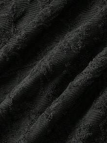 Women Midi Dresses - 黑色 - 查看 5