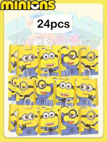 Minions 3D可愛角色掛鉤組，包含Bob與泰迪熊，夏日度假風，強力黏著且耐用金屬材質，適合掛鑰匙、包包、毛巾，為臥室、浴室與辦公室增添趣味裝飾 - 多款 - 查看 6