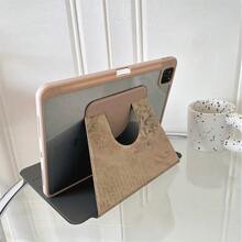 1件書本式支架保護平板電腦保護殼，相容於 A16 2025、 Galaxy Tab S9 FE/S8 Plus/S7/S10、Oppo Pad、 Matepad、Vivo Pad、Honor Pad、 Xiaoxin Pad - 彩色 - 查看 4