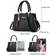 ALARION Womens Purses and Handbags Shoulder Bag Ladies Designer Satchel Messenger Tote Bag - 1-r-café - Ver 5