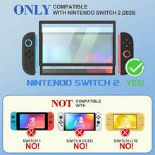 3 Pack Tempered Glass Screen Protector For Nintendo Switch 2 2025 7.9" - With Alignment Frame, Easy Install, Anti Fingerprint, Bubble Free HD Film For Switch 2 Accessories - View 11