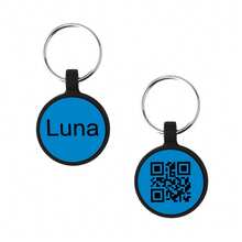 1pc Customized Silicone Round Pet Dog Tag, With Personalized Name Engraving And Privacy Protection QR Code Contact Information, Trackable Location For Pets, Multi-Functional Use, Suitable As A Gift For Dog Lovers And Owners - Multicolor - View 16