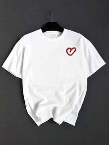 Fashionable T-Shirts For Men - White - View 3