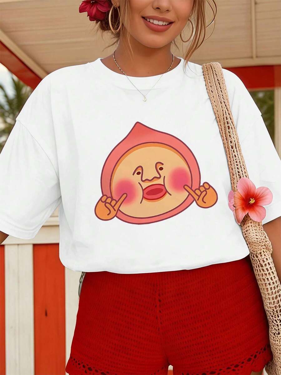 Women T-Shirts - White - View 1