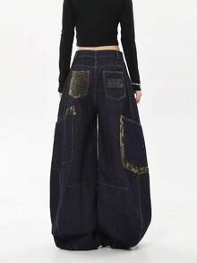 Women Pants - Blue - View 3