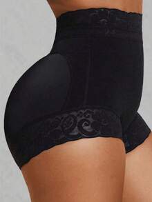 Colombian Slimming Shorts, Tummy Control And Butt Lift. Compression Underwear, Sportswear For Gym And Summer. Breathable, Seamless. Perfect Figure And Chic Style! - 黑色 - 查看 2